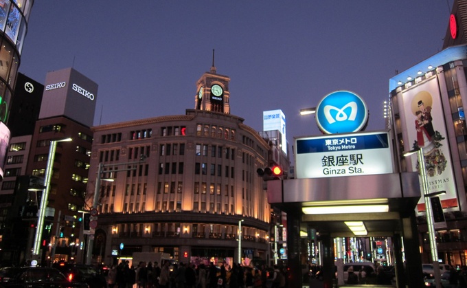 銀座３